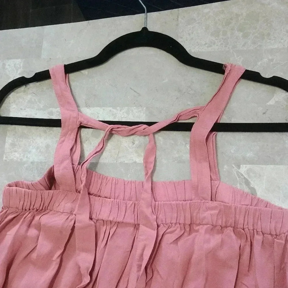 Old Navy Womens Mauve-ish Maxi Dress Spaghetti Strap Size Small - Picture 10 of 10